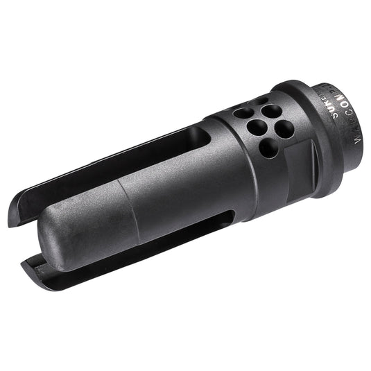 PORTED 3 PRONG FLASH HIDER FOR HK417, SERVES AS SUPPRESSOR ADAPTER FOR 7.62 SOCOM SUPPRESSORS