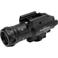 DEDICATED FOR MASTERFIRE RDH, X400 VAMPIRE, 6V, WHITE/INFRARED LEDS,  UNIVERSAL/PICATINNY THUMBSCREW RAIL MOUNT, 350 LUMENS/120mW, CONSUMER INFRARED LASER, BLACK, Z-XBC PUSH/TOGGLE SWITCH