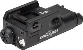 XC1 COMPACT PISTOL LIGHT UNIVERSAL/PICATINNY RAIL MOUNT, ONE TOUCH SWITCHING, 300 LU, AAA BATTERY, ALUM BLACK TYPE III ANO