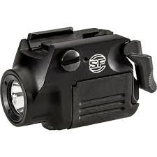 MICRO-COMPACT PISTOL LIGHT, FOR GLOCK RAILED SLIMLINE SERIES, 3.7V RECHARGEABLE BATTERY, 350 LUMENS, TYPE III ANODIZED ALUMINUM, BLACK