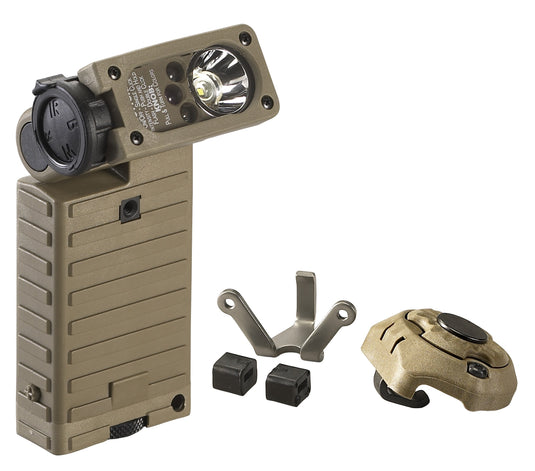 Sidewinder Military Model - White, Red, Blue, IR LEDs - Includes E-mount and (2) “AA” Alkaline batteries - Clam