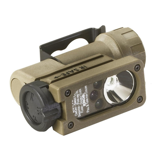 Sidewinder Compact Aviation Model - White, Green, Blue, IR LEDs - Includes CR123A lithium battery - Mailer