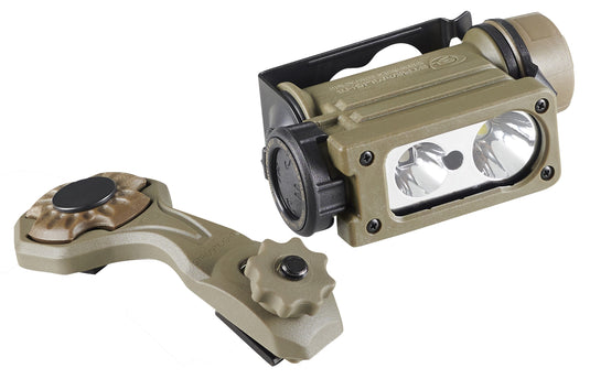 Sidewinder Compact III UC (User Configurable) Model - White, 2 LED Color Options (Red, Green, or Blue), IR LEDs - Includes high offset ARC rail mount, (1) AA alkaline battery and (1) CR123A lithium battery - Box