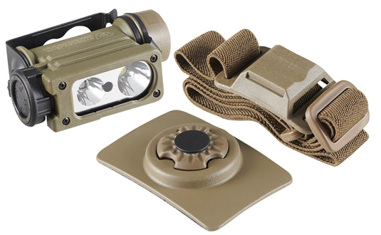 Sidewinder Compact III UC (User Configurable) Model - White, 2 LED Color Options (Red, Green, or Blue), IR LEDs - Includes Hook & Loop Mount, (1) AA alkaline battery and (1) CR123A lithium battery - Box