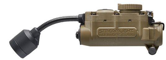 Sidewinder Stalk - Includes Helmet Clip (attached to light), Arc Rail Assy, Arc Rail Mount, (1) CR123A & 