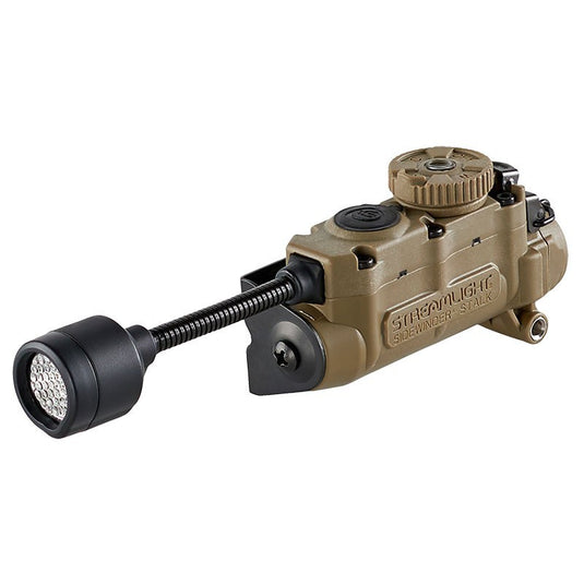 Sidewinder Stalk - Includes Helmet Clip (attached to light), (1) CR123A & 