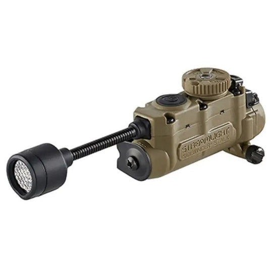 Sidewinder Stalk - Includes Helmet Clip (attached to light), Arc Rail Assy, Arc Rail Mount, (1) CR123A & 