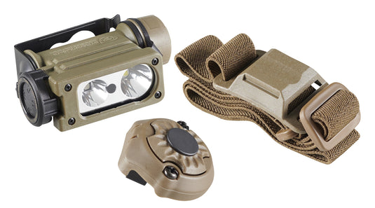 Sidewinder Compact III UC (User Configurable) Model - Includes E-Mount, headstrap, (1) AA alkaline battery and (1) CR123A lithium battery - Box