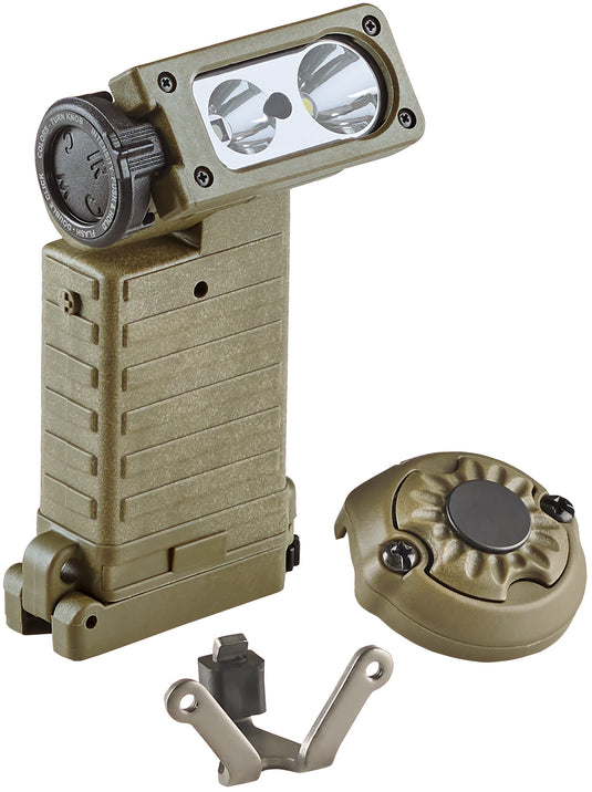 Sidewinder X Military Model - White, Red, Blue, IR LEDs - Includes E-Mount and (2) AA alkaline batteries - Coyote 14800