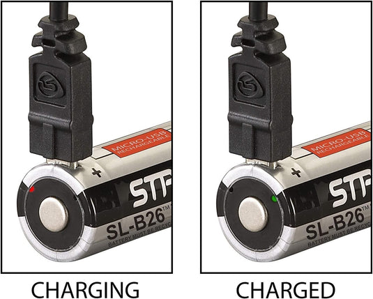 SL-B26 Protected Li-ion USB Rechargeable Battery Pack - 2pk - Box