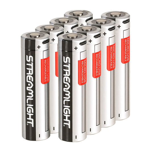 SL-B26 Protected Li-ion USB Rechargeable Battery Pack - 8pk