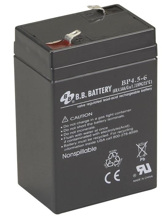Battery (Vulcan/Fire Vulcan) California Proposition 65 WARNING:  This product contains chemicals known to the State of California to cause cancer, or birth defects or other reproductive harm.