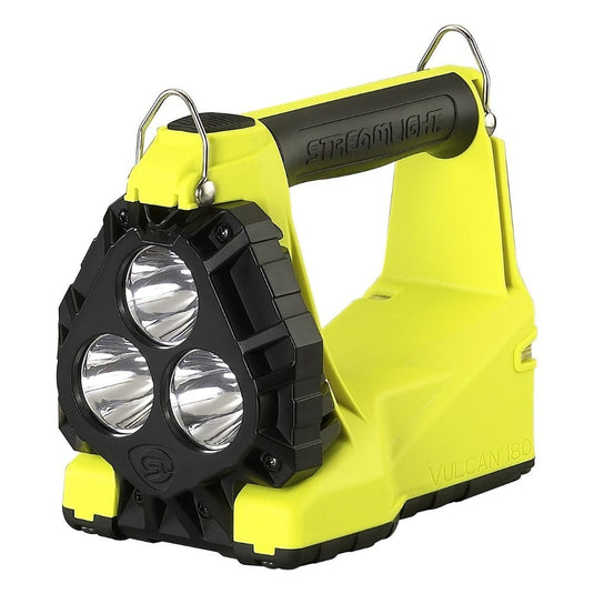 Vulcan 180 Vehicle Mount System (Div 2) - 12V DC direct wire rack - Includes heavy duty shoulder strap - Yellow