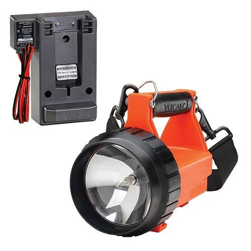 Fire Vulcan LED Vehicle Mount System - 12V DC - Includes quick release shoulder strap & direct wire rack - Orange