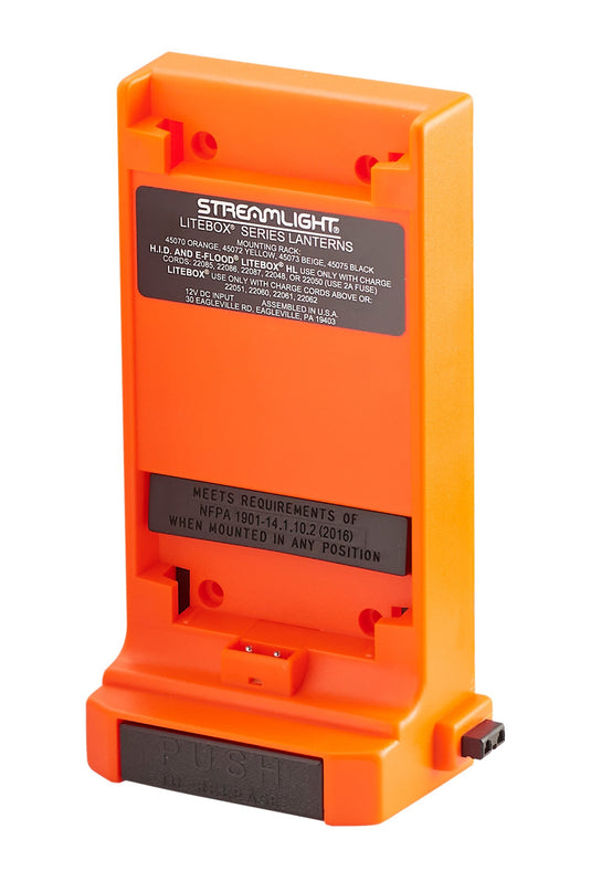 Standard System Mounting Rack - Orange - LiteBox/FireBox/HID LiteBox