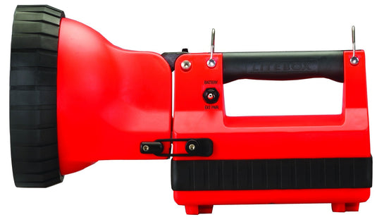 HID LiteBox (WITHOUT CHARGER) - Includes flood lens, DC power cord & shoulder strap - Orange