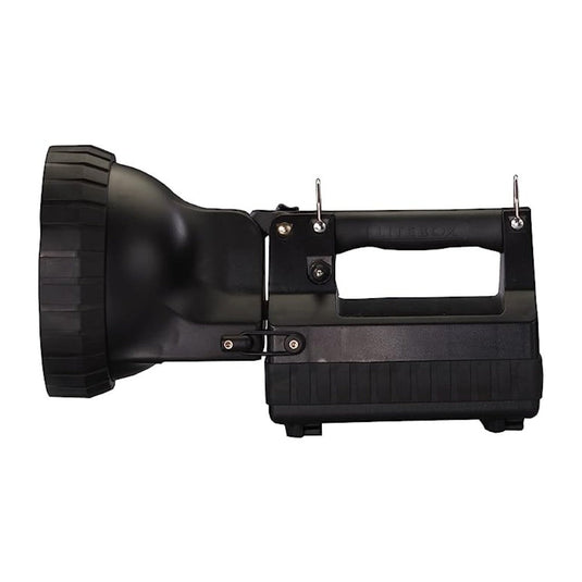 HID LiteBox Standard System - 120V/100V AC/12V DC - Includes flood lens, DC power cord, shoulder strap & mounting rack - Black