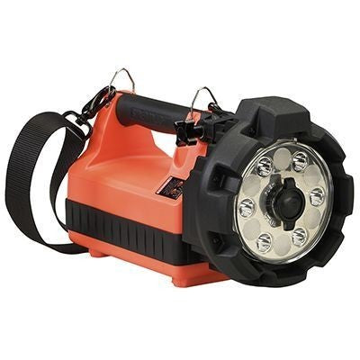 E-Flood LiteBox HL Standard System - 120V/100V AC/12V DC - shoulder strap & mounting rack - Orange
