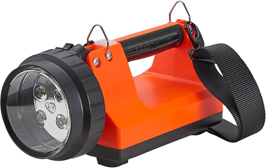 E-Flood LiteBox Power Failure System - 120V/100V AC/12V DC - Includes mounting rack - Orange