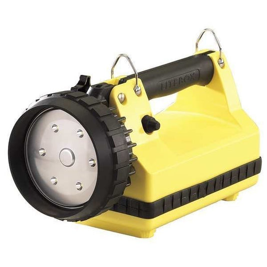 E-Flood LiteBox Vehicle Mount System - 12V DC - Includes shoulder strap & direct wire rack - Yellow