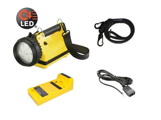 E-Flood FireBox Vehicle Mount System - 12V DC - Includes shoulder strap - Yellow