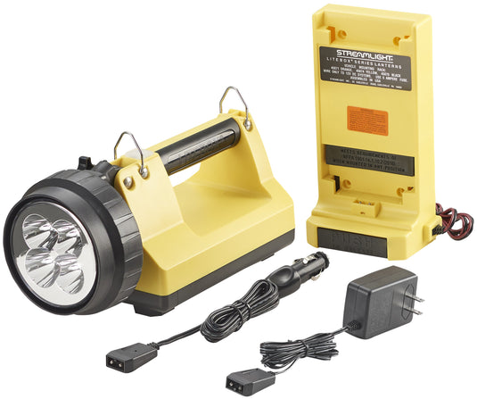 E-Spot LiteBox Standard System - 120V/100V AC/12V DC - Includes shoulder strap & mounting rack - Yellow