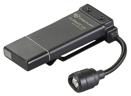 ClipMate USB - Light only - Black with White and Red LEDs