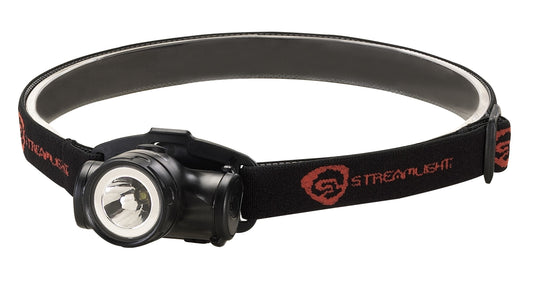 Enduro - Includes Alkaline batteries, visor clip and elastic strap - Clam - Black