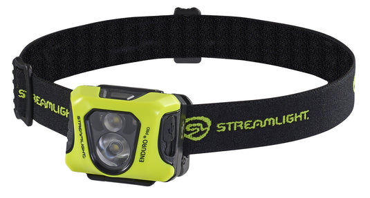 Enduro Pro USB - Includes USB cord, elastic head strap - Box - Yellow