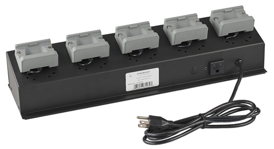 5-Unit Bank Charger - 120V AC - USB HAZ-LO Headlamp