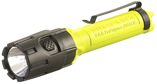 Dualie 2AA with (2) "AA" Alkaline batteries - Box - Yellow