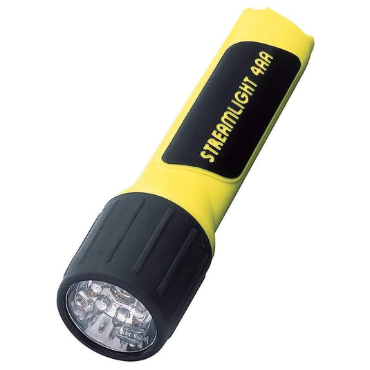 4AA LED - without Alkaline batteries - Box -  Yellow