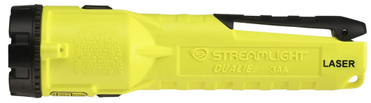 Dualie 3AA Laser - Includes (3) "AA" Alkaline batteries - Clam - Yellow