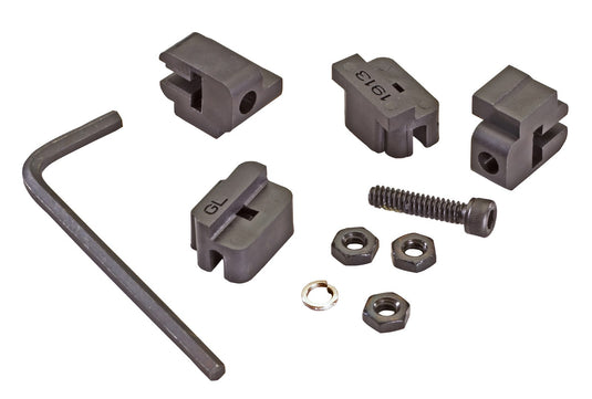 Key Kit - TLR-1/TLR-2 - Includes Rail Locating Keys for Glock style, 1913 Picatinny, S&W 99/TSW, P320 and Beretta 90TWO and mounting tools
