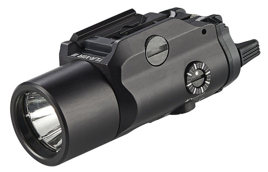 TLR-VIR II visible LED/IR illuminator/IR laser includes rail locating keys and CR123A lithium battery - Box - Black