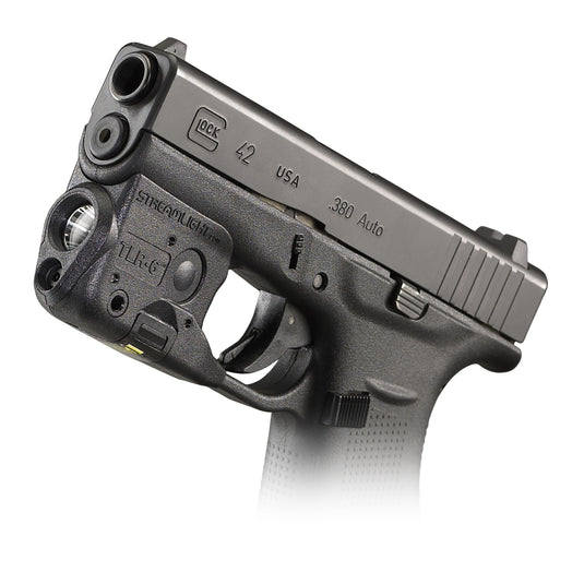 TLR-6 (GLOCK 42/43) white LED/red laser - two CR 1/3N lithium batteries