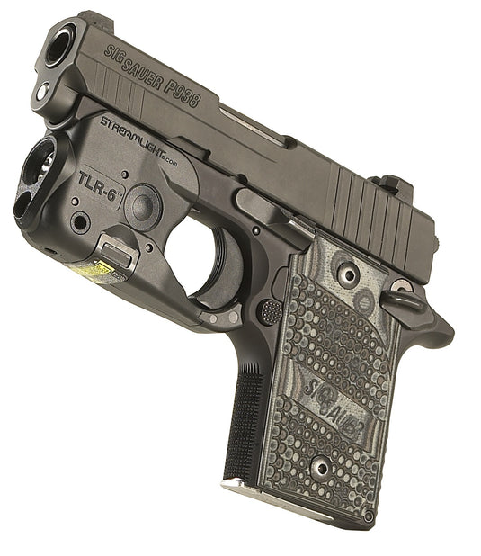TLR-6 (SIG SAUER® P238/P938) Red Laser - Includes (2) CR 1/3N lithium batteries - Box
