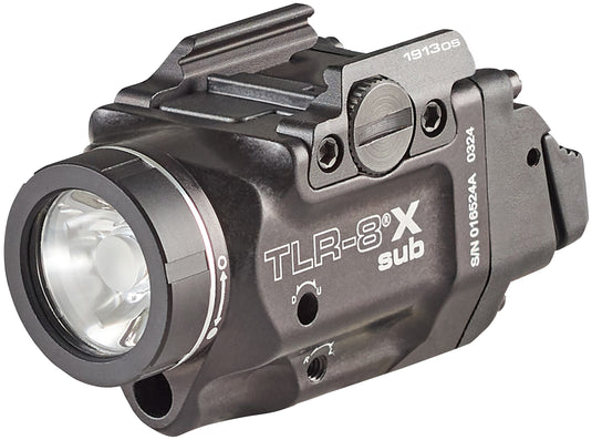 TLR-8 sub (Hellcat) - Includes mounting kit with keys, high/low paddle switches and CR123A lithium battery - Box 69419