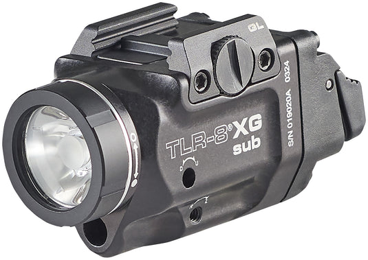 TLR-8 G sub (for GLOCK 43X/48 MOS | 43X/48 Rail) - Includes mounting kit with key, high/low paddle switches and CR123A lithium battery - Box 69431