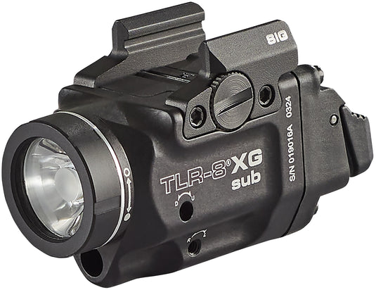 TLR-8 G sub (for SIG SAUER P365/XL) - Includes mounting kit with key, high/low paddle switches and CR123A lithium battery - Box 69437