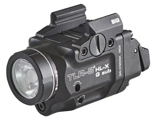 TLR-8 HL-X G sub USB (SIG SAUER P365/XL closed rail systems*) - Includes high and low switches, (1) SL-B9 rechargeable battery pack, USB-C cord, multi-tool, and mounting kit with key - Box 69477