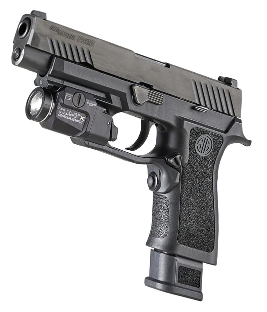 TLR-7 X Contour Remote (for SIG SAUER® P320® XCarry frame) - Includes Rail Locating Keys, CR123A lithium battery - Box - Black