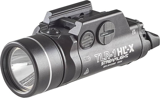 TLR-1 HL-X USB - Includes rail locating keys, (2) SL-B9 battery packs and USB-C cord - Black 69501