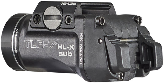 TLR-7 HL-X sub USB (1913 short) - Includes mounting kit with key, multi-tool and (1) SL-B9 Li-ion rechargeable battery pack and USB-C cord - Black 69505