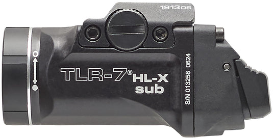TLR-7 HL-X sub USB (Springfield Armory Hellcat) - Includes mounting kit with key, multi-tool and (1) SL-B9 Li-ion rechargeable battery pack and USB-C cord - Black 69506