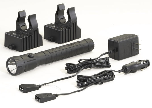 PolyStinger DS LED - 120V/100V AC/12V DC - 2 Holders - Black