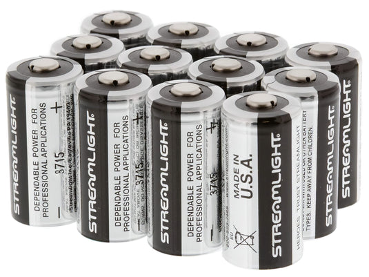 CR123A Lithium batteries - 12pk (Net price applies. No other discounts)