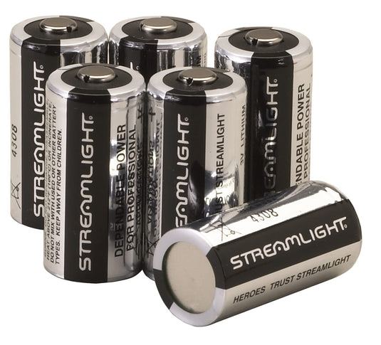 CR123A Lithium batteries - 6pk (Net price applies. No other discounts)