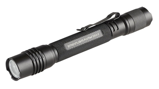 ProTac 2AA-X - Includes (2) "AA" Alkaline batteries and holster - Clam - Black 88033