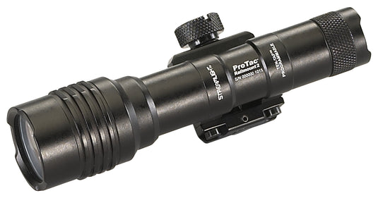 ProTac Railmount 2L - includes remote switch, tail switch, remote retaining clips mounting hardware, and 2 CR123A lithium batteries - Box